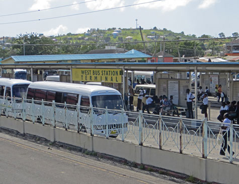 West Bus Station Terminal, St. John's, Antigua